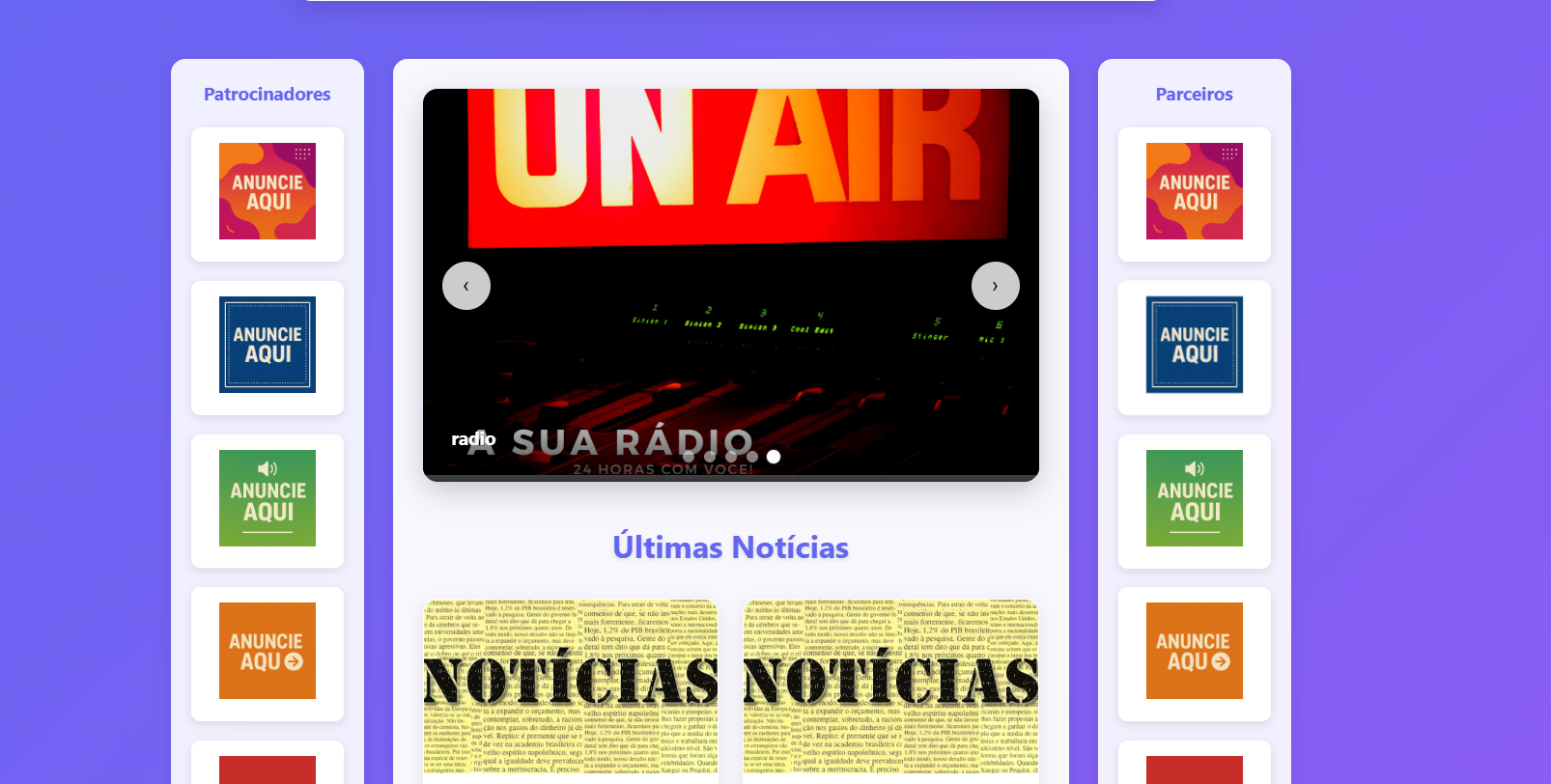 📰 Portal de Notícias Manual
